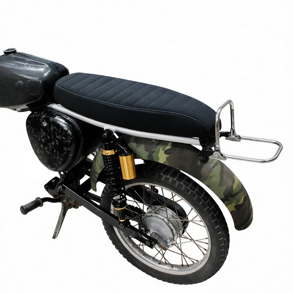 OSTMORAD Low Fishtail Horizontal Stitch Seat for Simson S50 S51 S70 S80