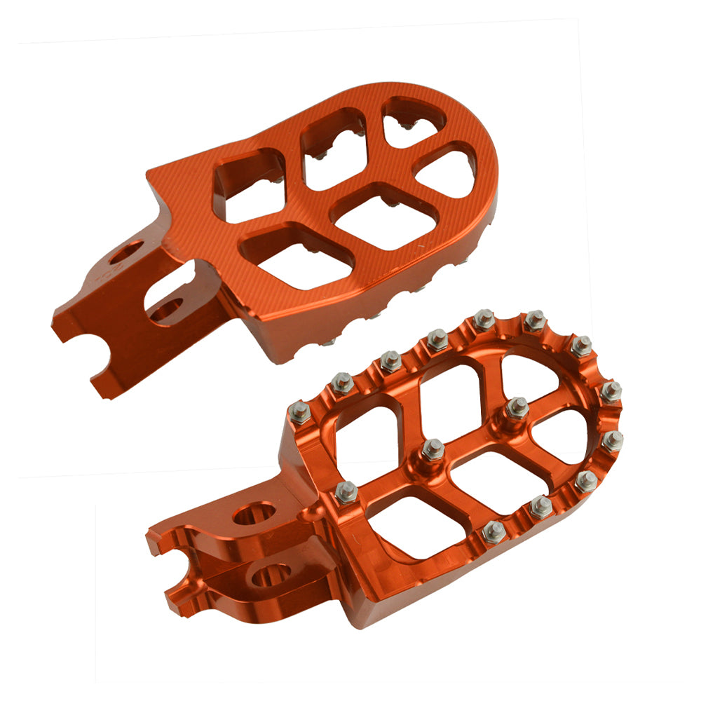OSTMORAD CNC Aluminum Footrest Brackets for Simson S50 S51 S70