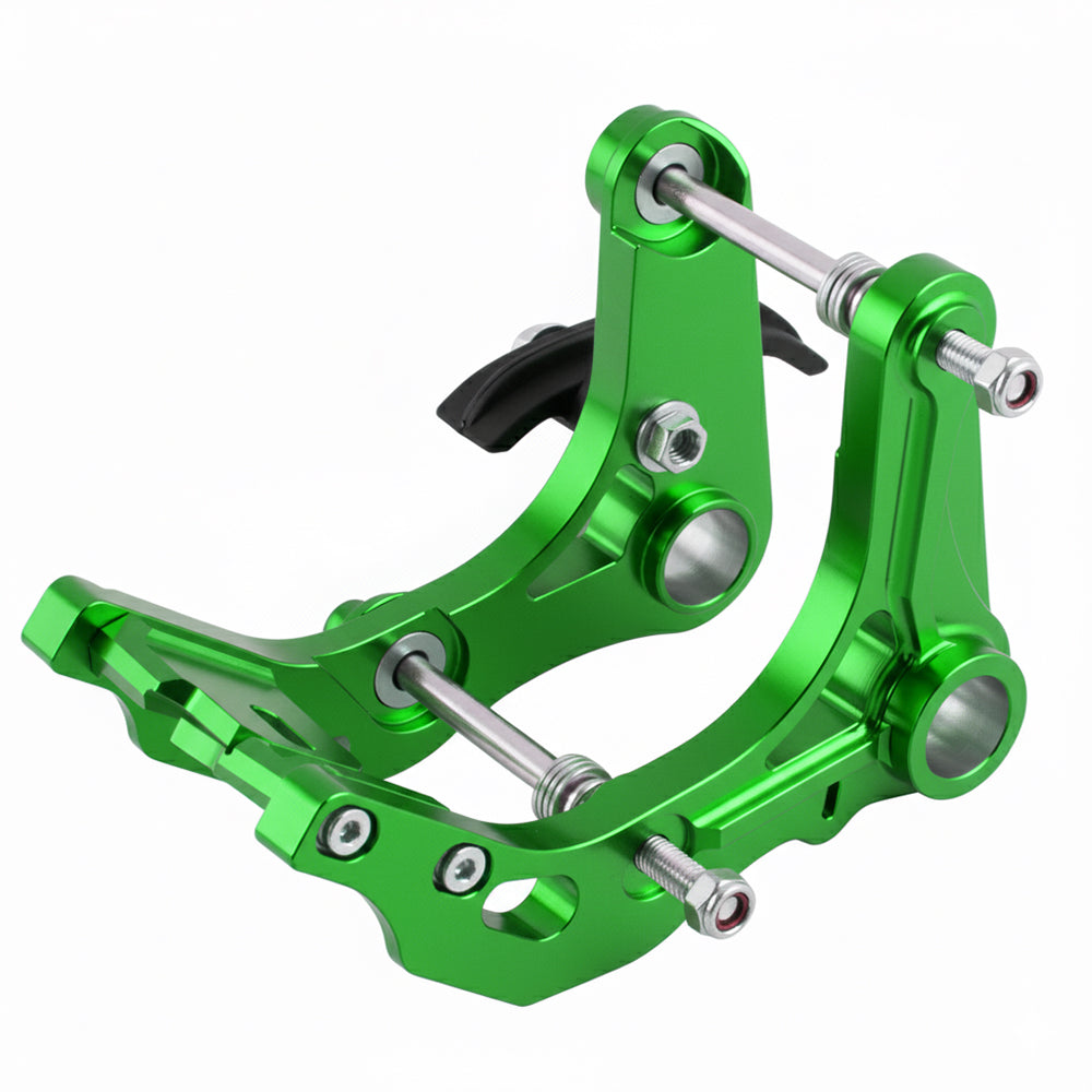 OSTMORAD CNC Aluminium Motorrad Kettenführung für Dirt Bike, Grün
