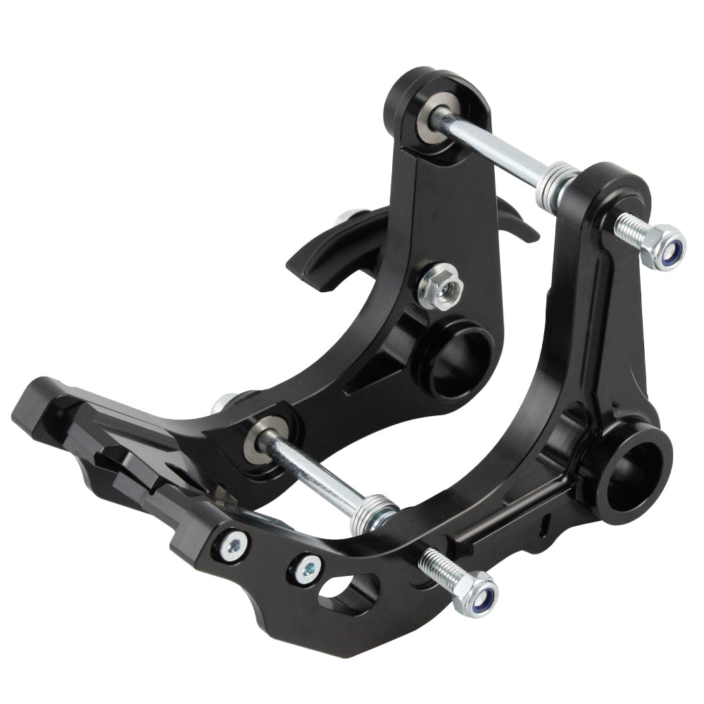 OSTMORAD CNC Aluminium Motorrad Kettenführung für Dirt Bike, Schwarz