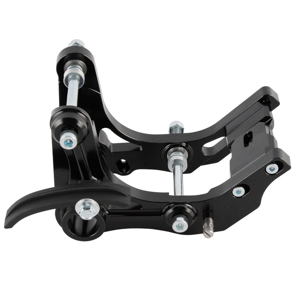 OSTMORAD CNC Aluminium Motorrad Kettenführung für Dirt Bike, Schwarz