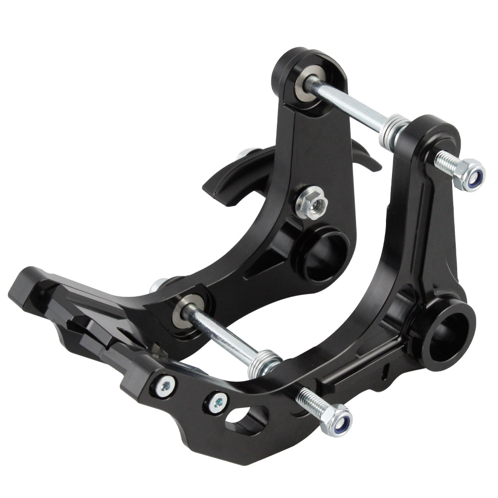 OSTMORAD CNC Aluminium Motorrad Kettenführung für Dirt Bike, Schwarz