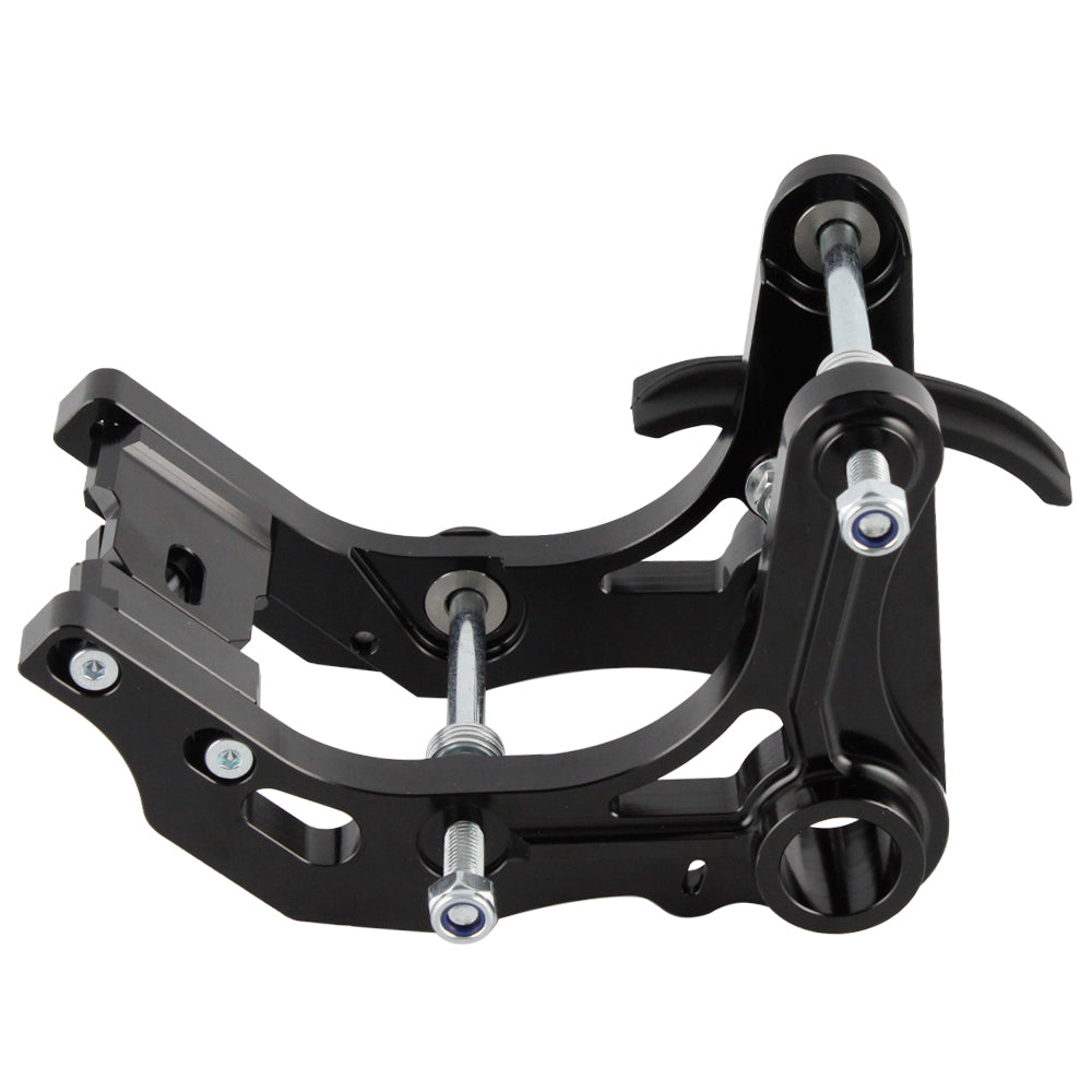 OSTMORAD CNC Aluminium Motorrad Kettenführung für Dirt Bike, Schwarz