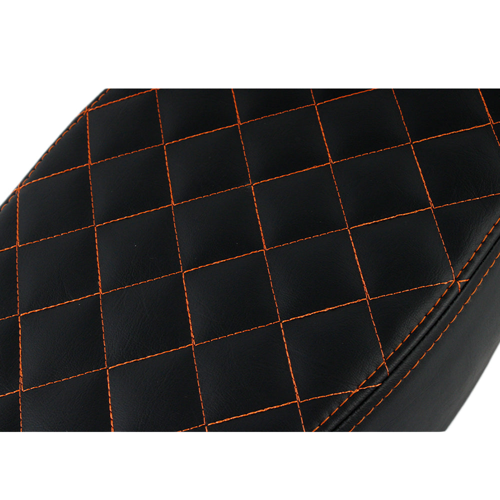 OSTMORAD Signature Diamond Stitch Comfort Seat | 12cm High Density Foam for Simson S50 S51