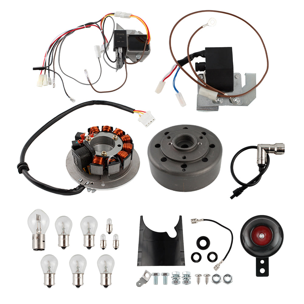 OSTMORAD Simson 12V Power Dynamo Ignition Kit for Simson S50 S51 S70 Enduro
