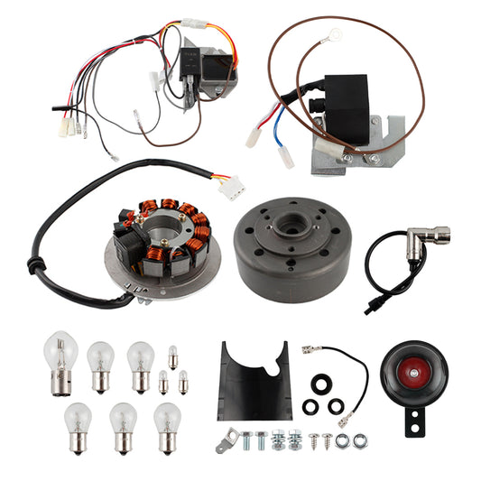 OSTMORAD Simson 12V Power Dynamo Ignition Kit for Simson S50 S51 S70 Enduro
