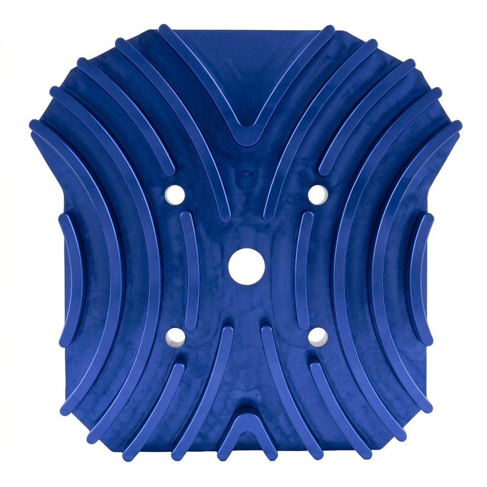 OSTMORAD CNC Aluminium Zylinderkopf 15cm mit Kühlrippen für Simson S50 S51 S70 Blau