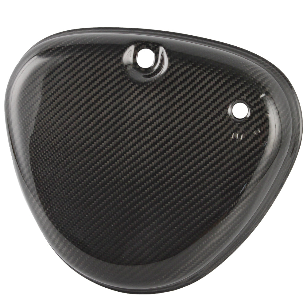 OSTMORAD 3K Carbon Seitendeckel Round for Simson S50 S51 S70 Enduro
