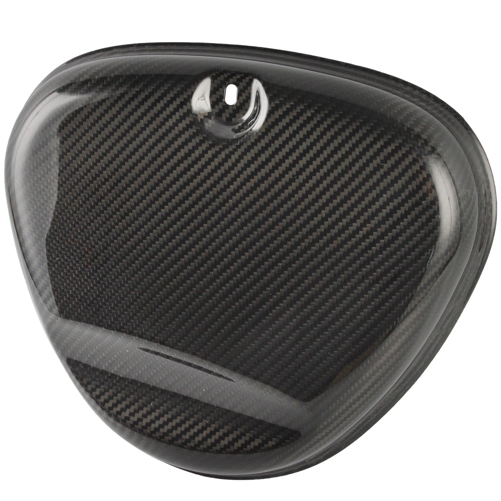 OSTMORAD 3K Carbon Seitendeckel Round for Simson S50 S51 S70 Enduro