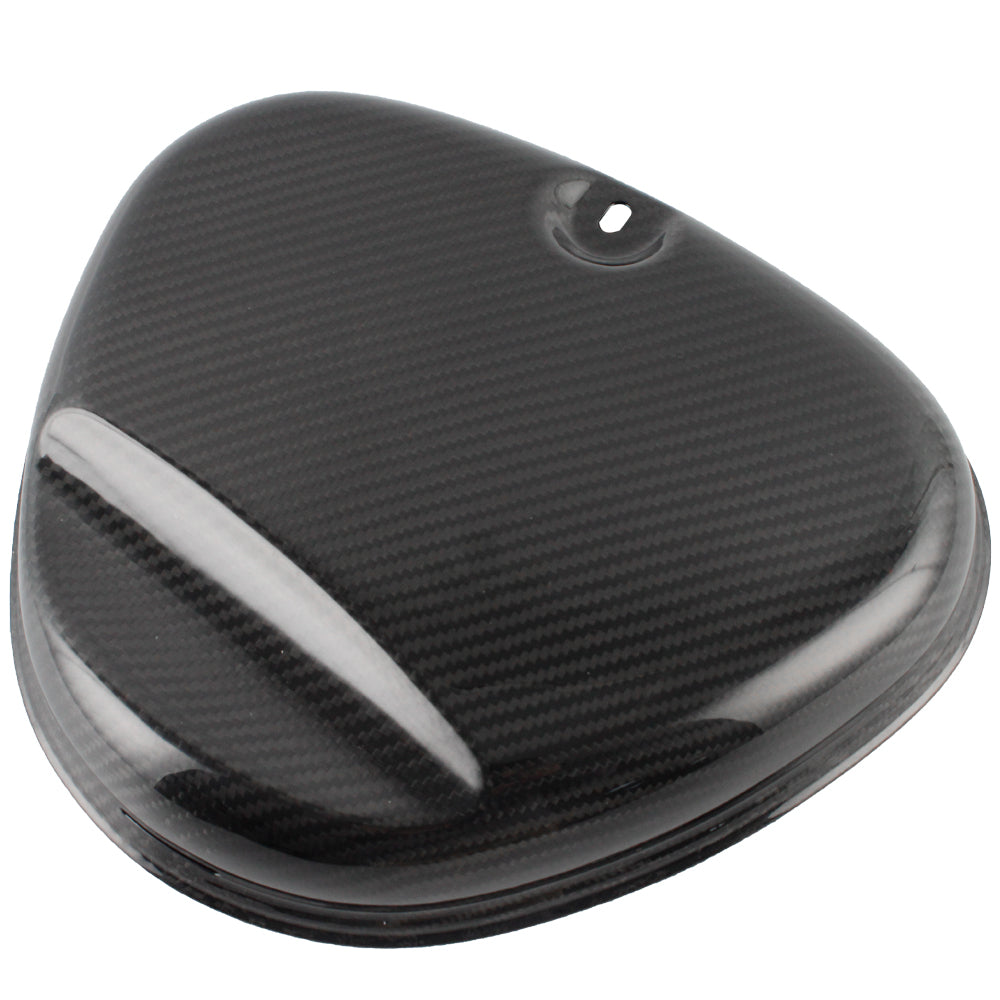 OSTMORAD 3K Carbon Seitendeckel Round for Simson S50 S51 S70 Enduro