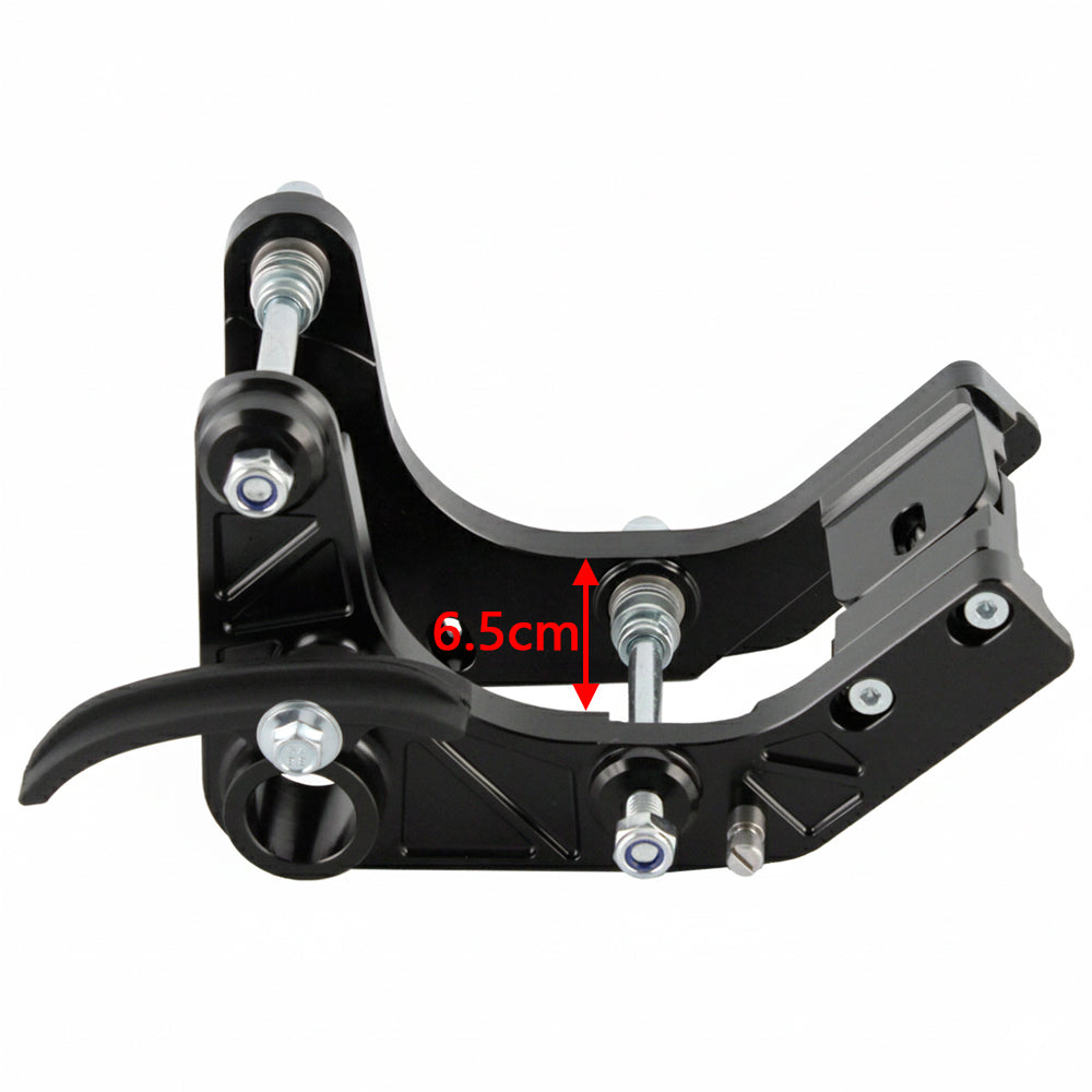 OSTMORAD CNC Aluminum Motorhalter Support Brackets / High Strength Anodized Set for Simson S50 S51 S70