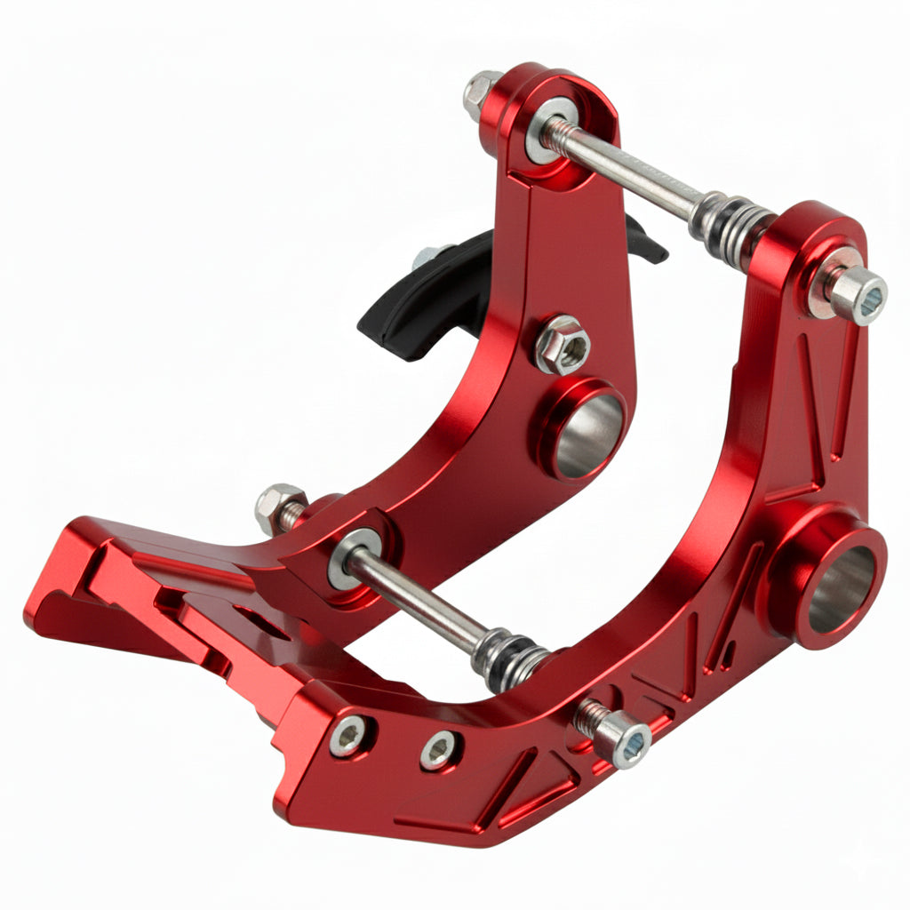 OSTMORAD CNC Aluminum Motorhalter Support Brackets / High Strength Anodized Set for Simson S50 S51 S70