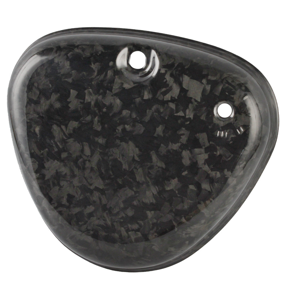 OSTMORAD Forged Carbon Round Side Cover for Simson S50 S51 S70 Enduro