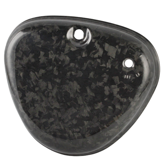 OSTMORAD Forged Carbon Round Side Cover for Simson S50 S51 S70 Enduro