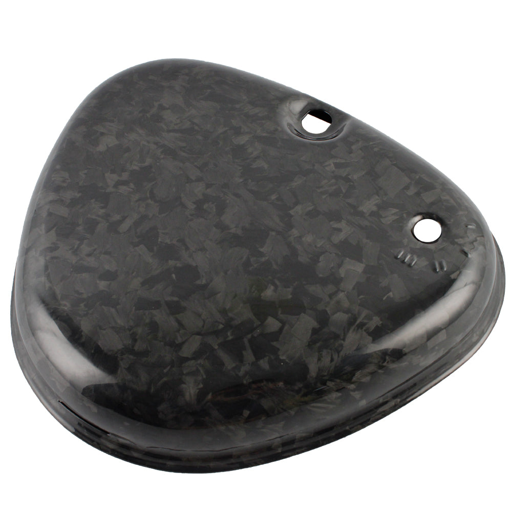 OSTMORAD Forged Carbon Round Side Cover for Simson S50 S51 S70 Enduro