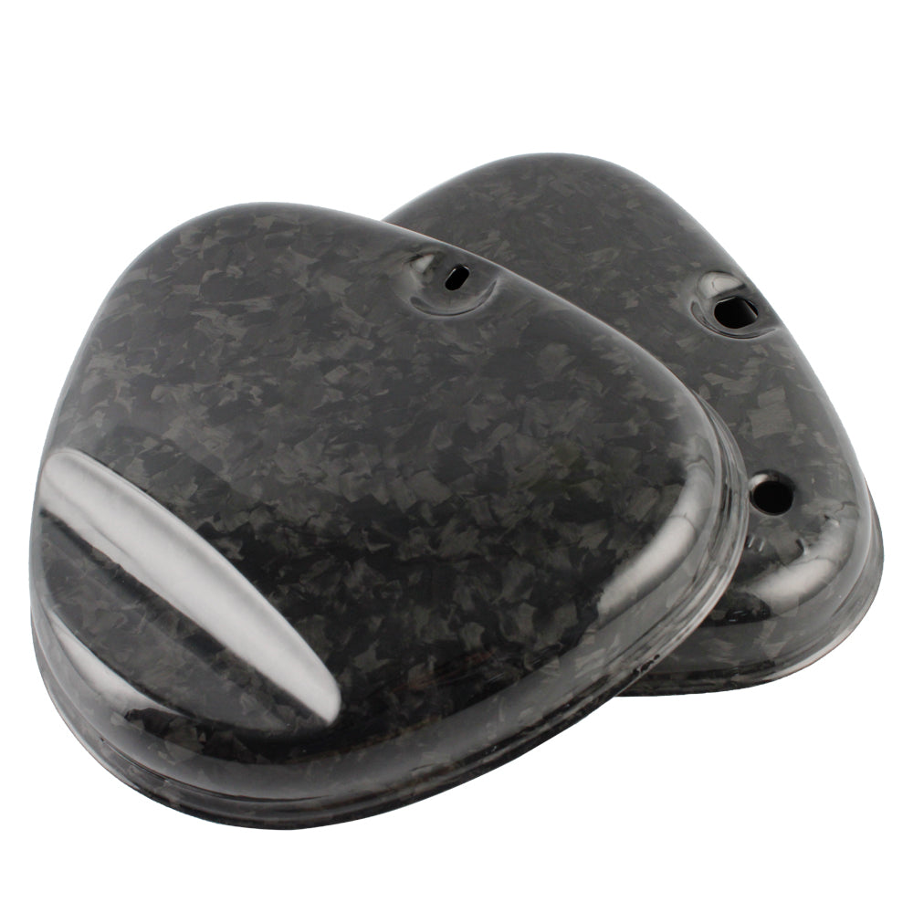 OSTMORAD Forged Carbon Round Side Cover for Simson S50 S51 S70 Enduro