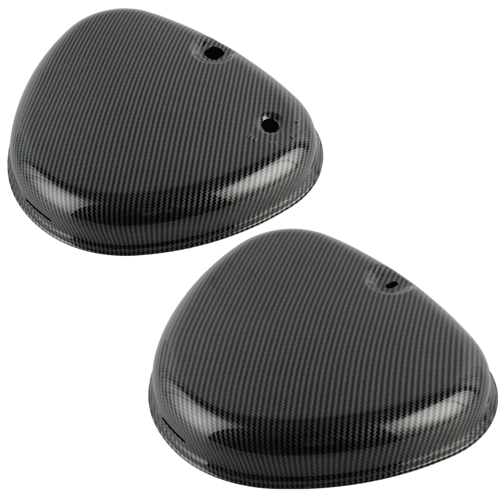 OSTMORAD Vortex Carbon Edition Side Covers / Premium Metal Pair for Simson S50 S51