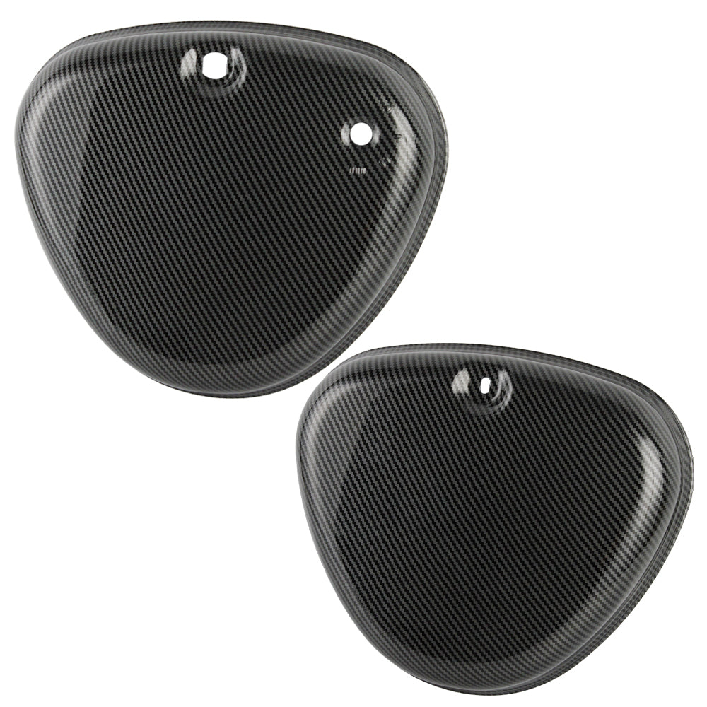 OSTMORAD Vortex Carbon Edition Side Covers / Premium Metal Pair for Simson S50 S51