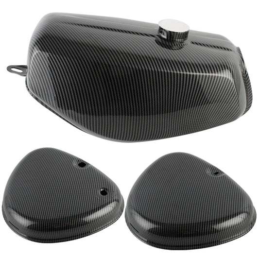 OSTMORAD Vortex Carbon Tank Side Cover Set for Simson S50 S51