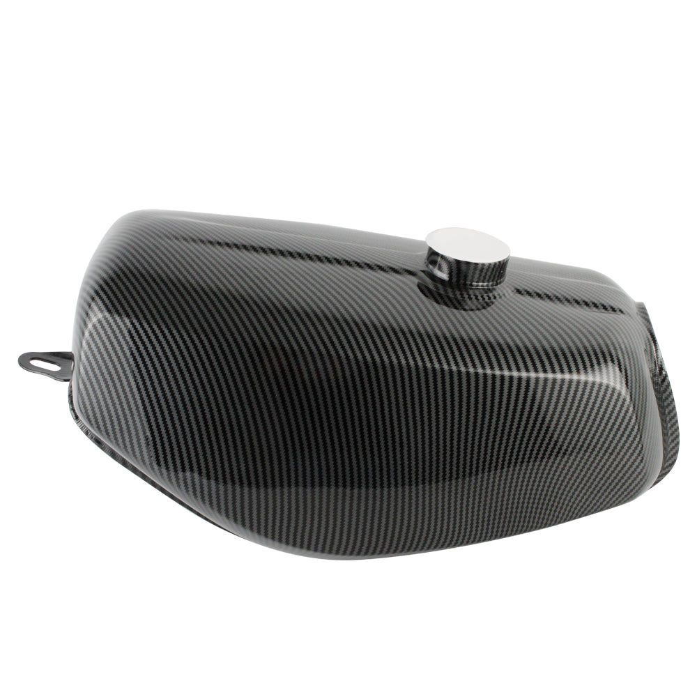OSTMORAD Forged Carbon Enduro Tank Set / 3-Piece Metal Kit for Simson S51 S70 S80