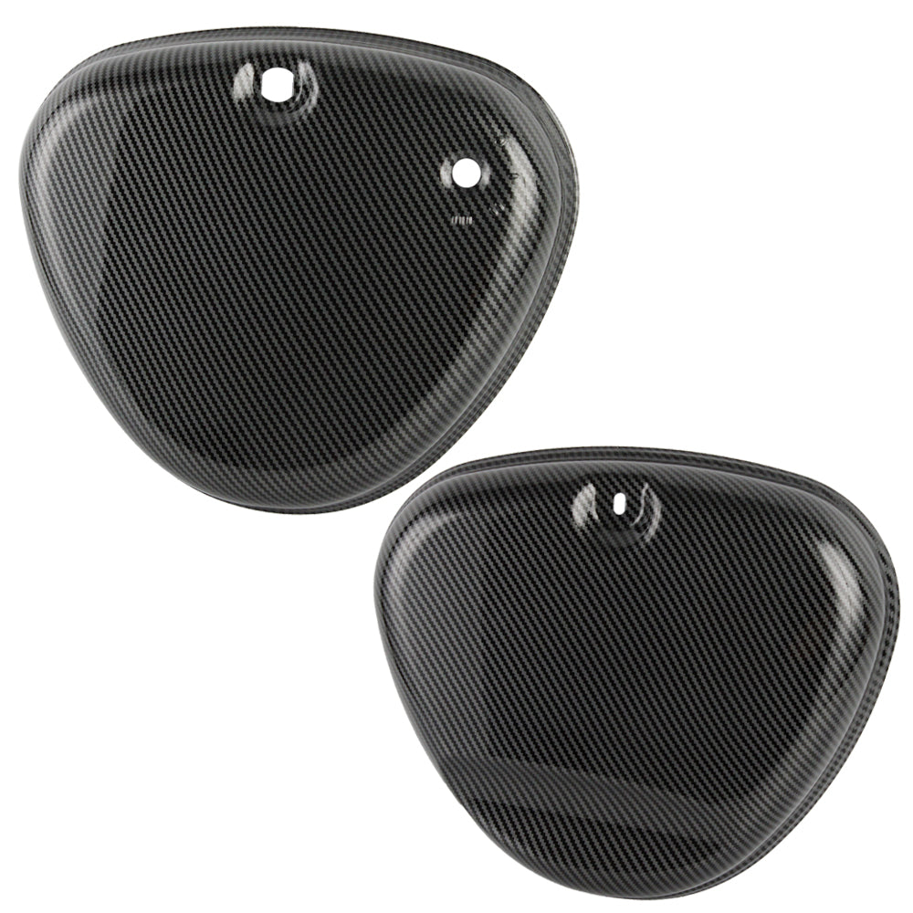 OSTMORAD Forged Carbon Enduro Tank Set / 3-Piece Metal Kit for Simson S51 S70 S80